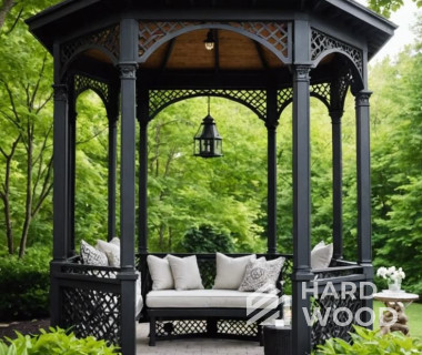 Восьмиугольная беседка №85 - фото 1872